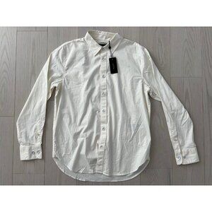 Rag & Bone New York Griffin Button Shirt in Chalk ( S )